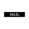 Kalel Street Sign Children Name Room Plate