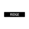 Ridge Street Sign Children Name Room Plate