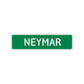 Neymar Street Sign Children Name Room Plate