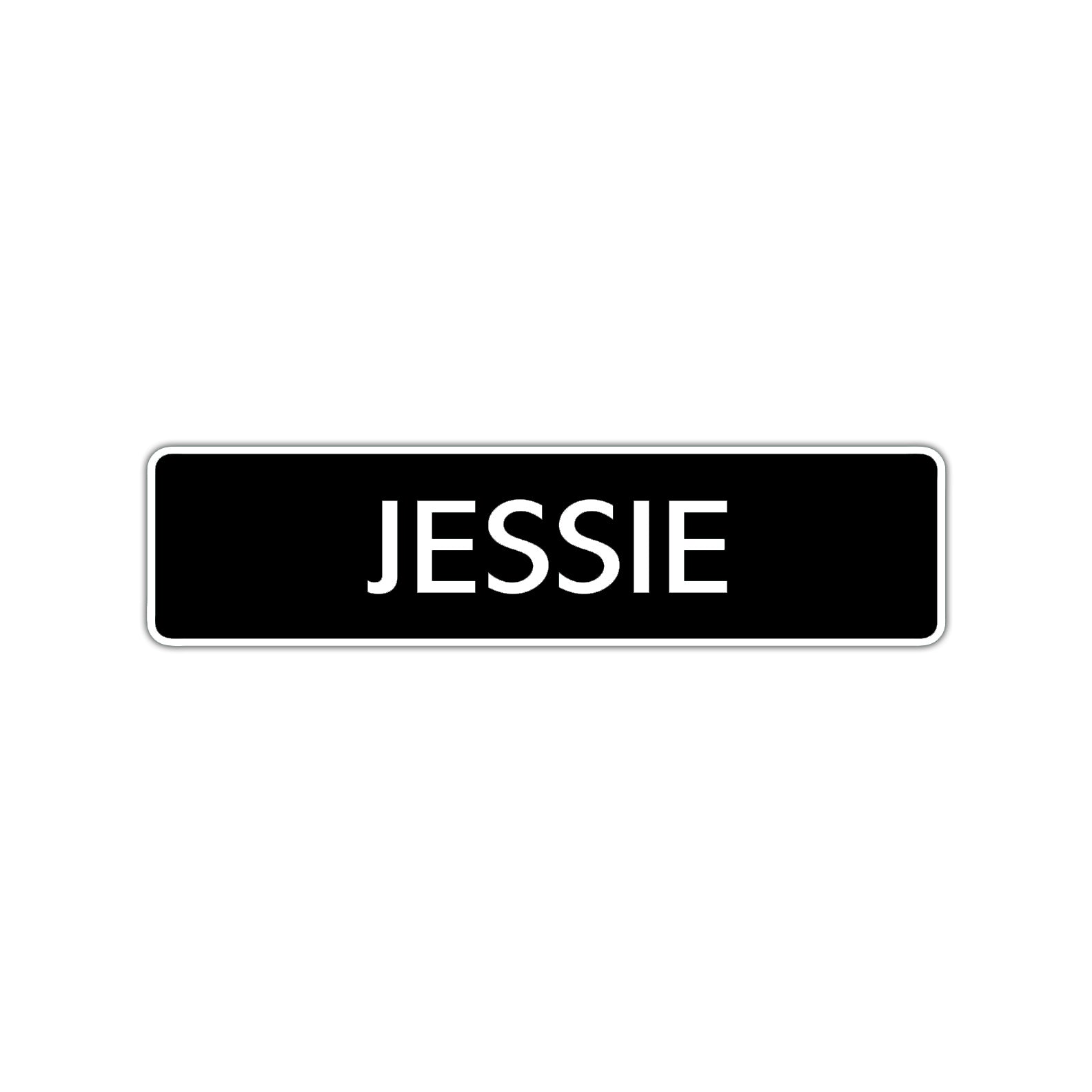 Jessie Street Sign Children Name Room Plate