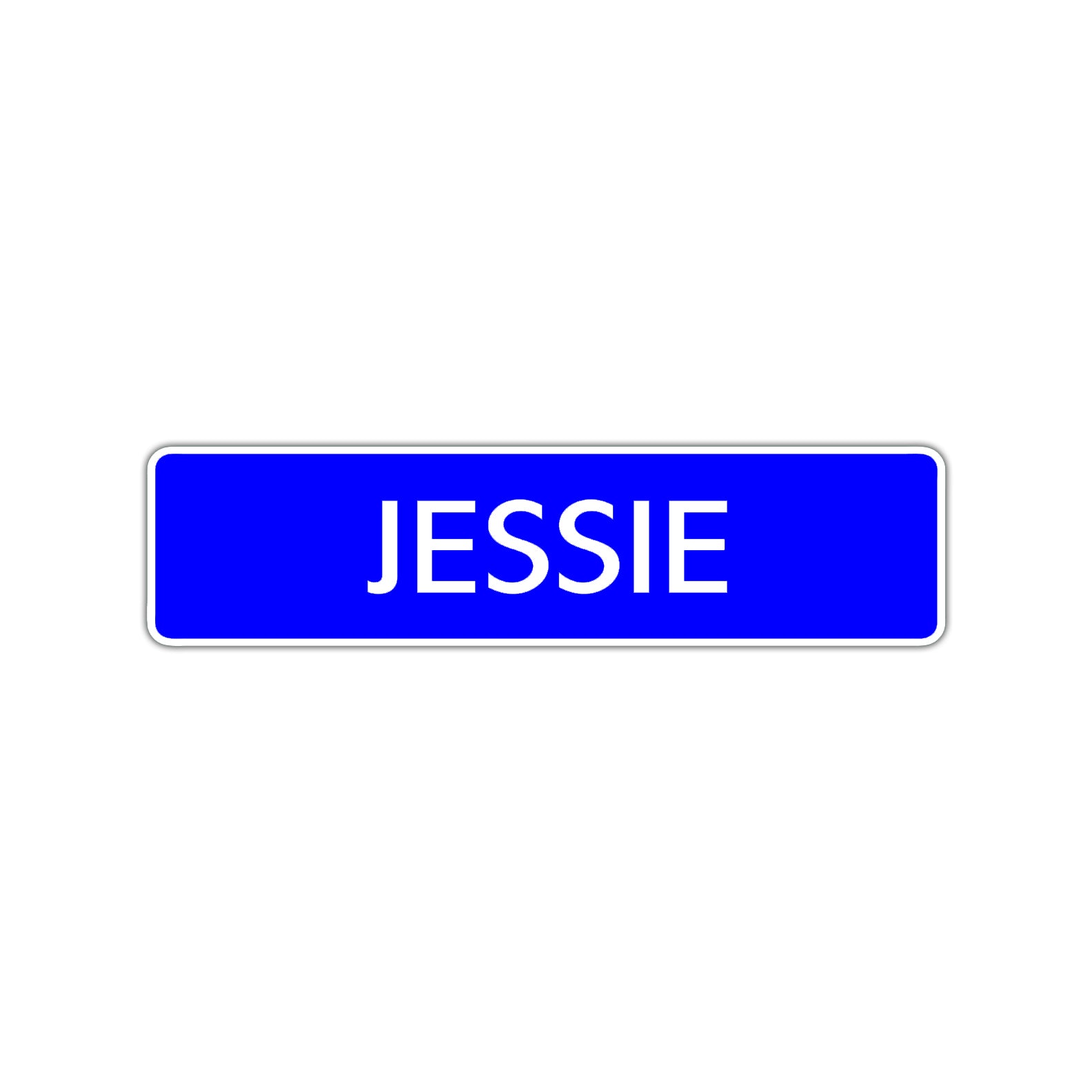 Jessie Street Sign Children Name Room Plate