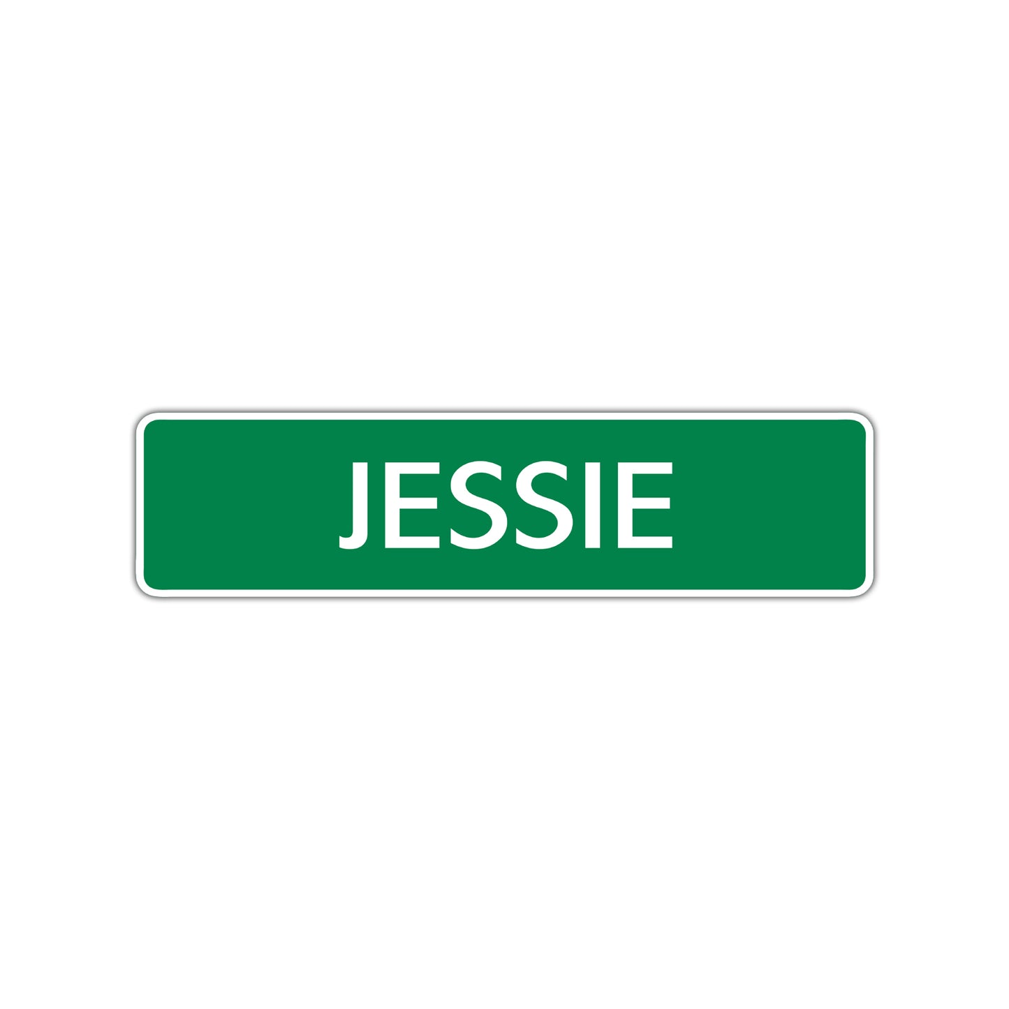 Jessie Street Sign Children Name Room Plate