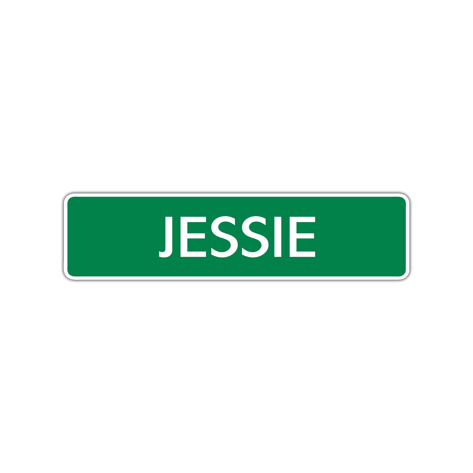 Jessie Street Sign Children Name Room Plate