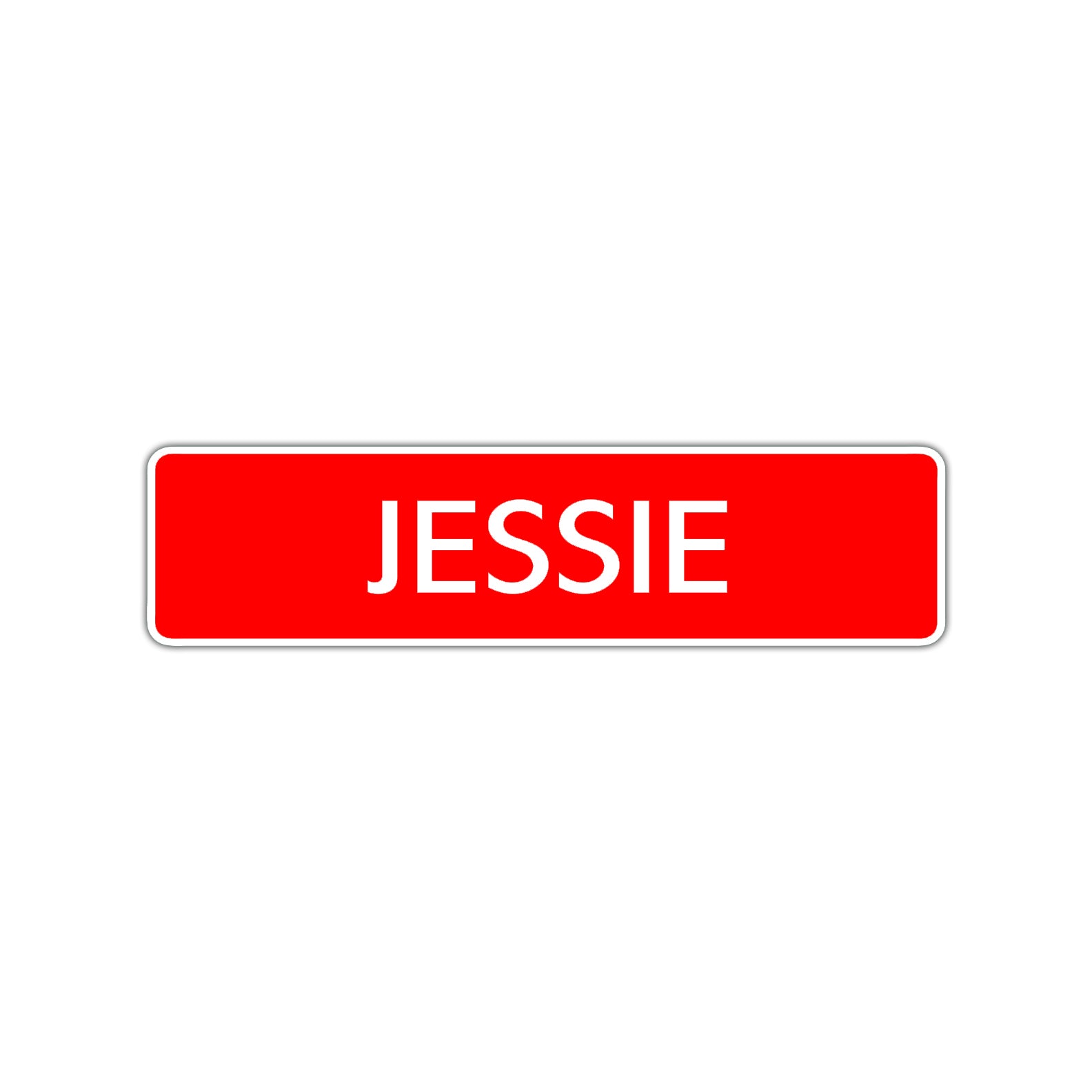Jessie Street Sign Children Name Room Plate