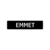 Emmet Street Sign Children Name Room Plate