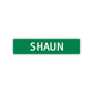 Shaun Street Sign Children Name Room Plate