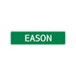 Eason Street Sign Children Name Room Plate