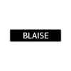 Blaise Street Sign Children Name Room Plate