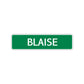 Blaise Street Sign Children Name Room Plate