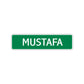 Mustafa Street Sign Children Name Room Plate