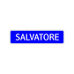 Salvatore Street Sign Children Name Room Plate