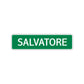 Salvatore Street Sign Children Name Room Plate