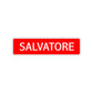 Salvatore Street Sign Children Name Room Plate