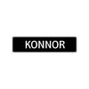 Konnor Street Sign Children Name Room Plate