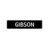 Gibson Street Sign Children Name Room Plate