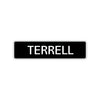 Terrell Street Sign Children Name Room Plate