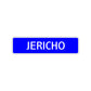 Jericho Street Sign Children Name Room Plate