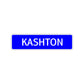 Kashton Street Sign Children Name Room Plate