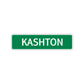 Kashton Street Sign Children Name Room Plate