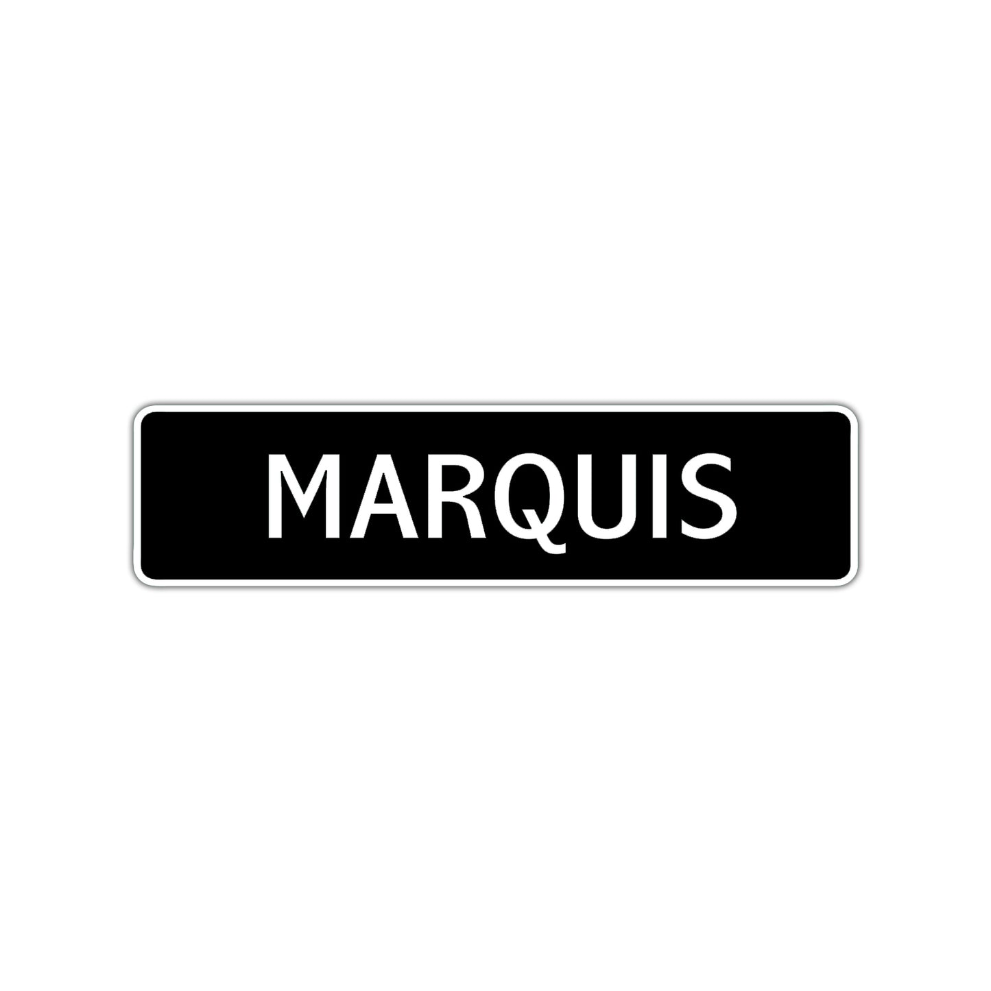 Marquis Street Sign Children Name Room Plate