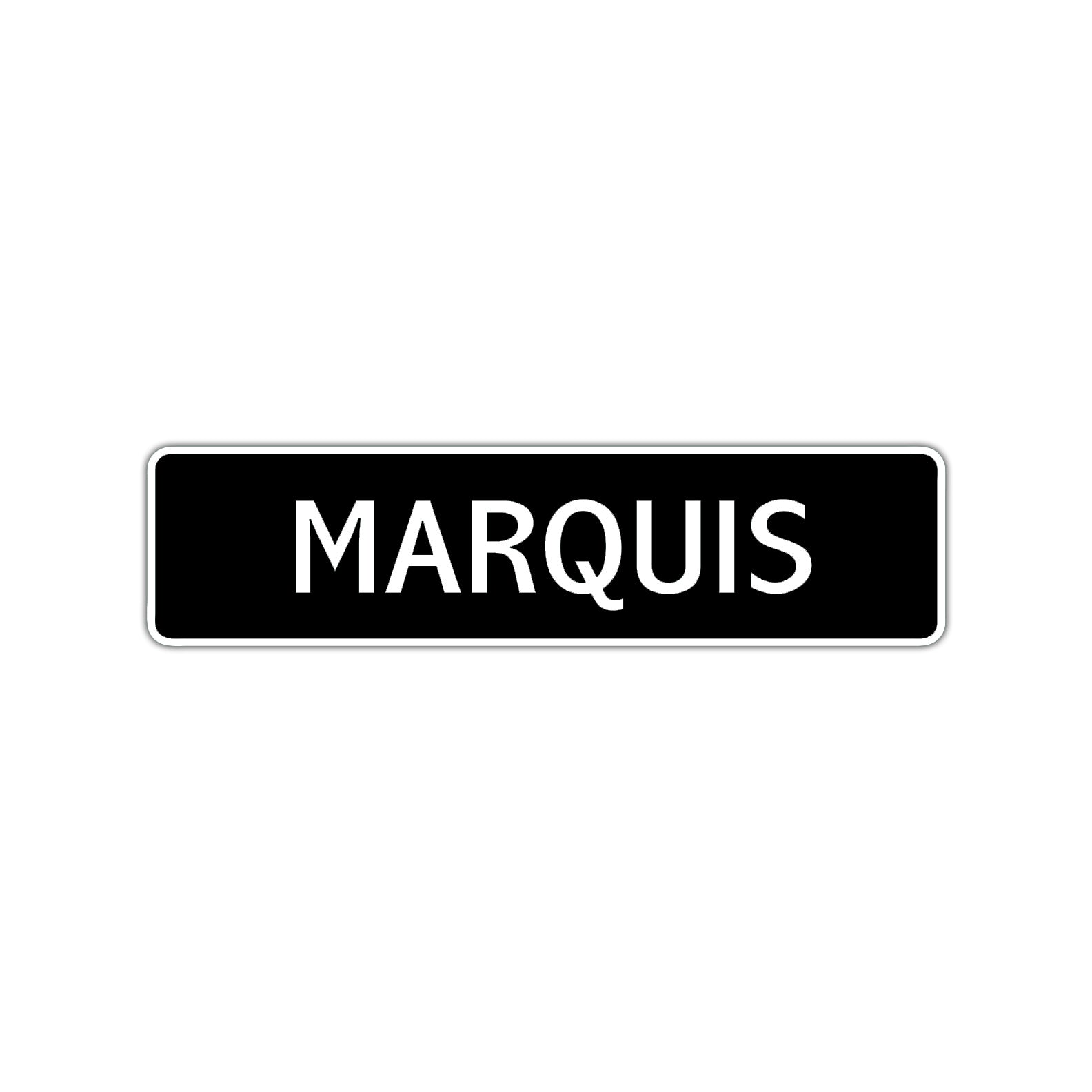 Marquis Street Sign Children Name Room Plate
