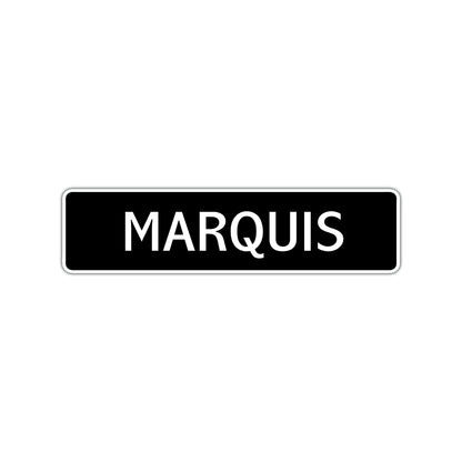 Marquis Street Sign Children Name Room Plate
