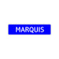 Marquis Street Sign Children Name Room Plate