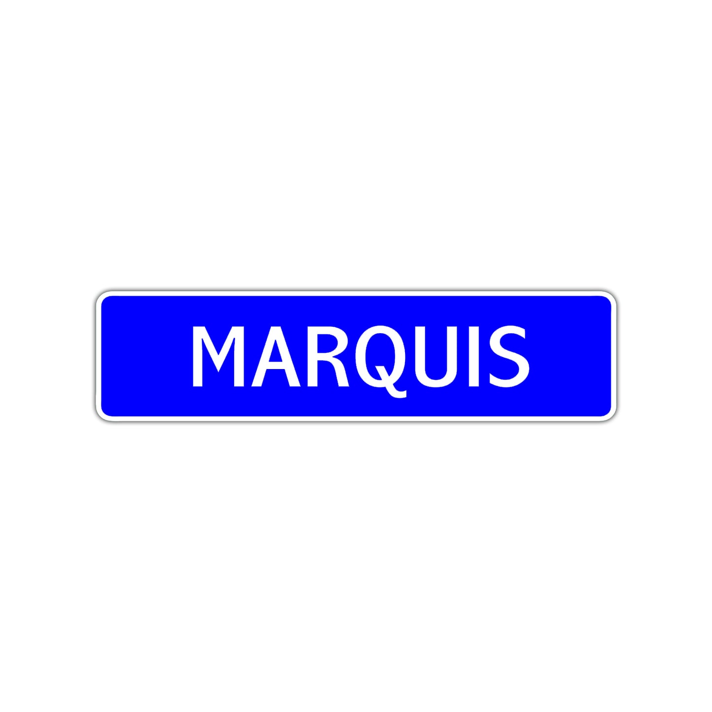 Marquis Street Sign Children Name Room Plate