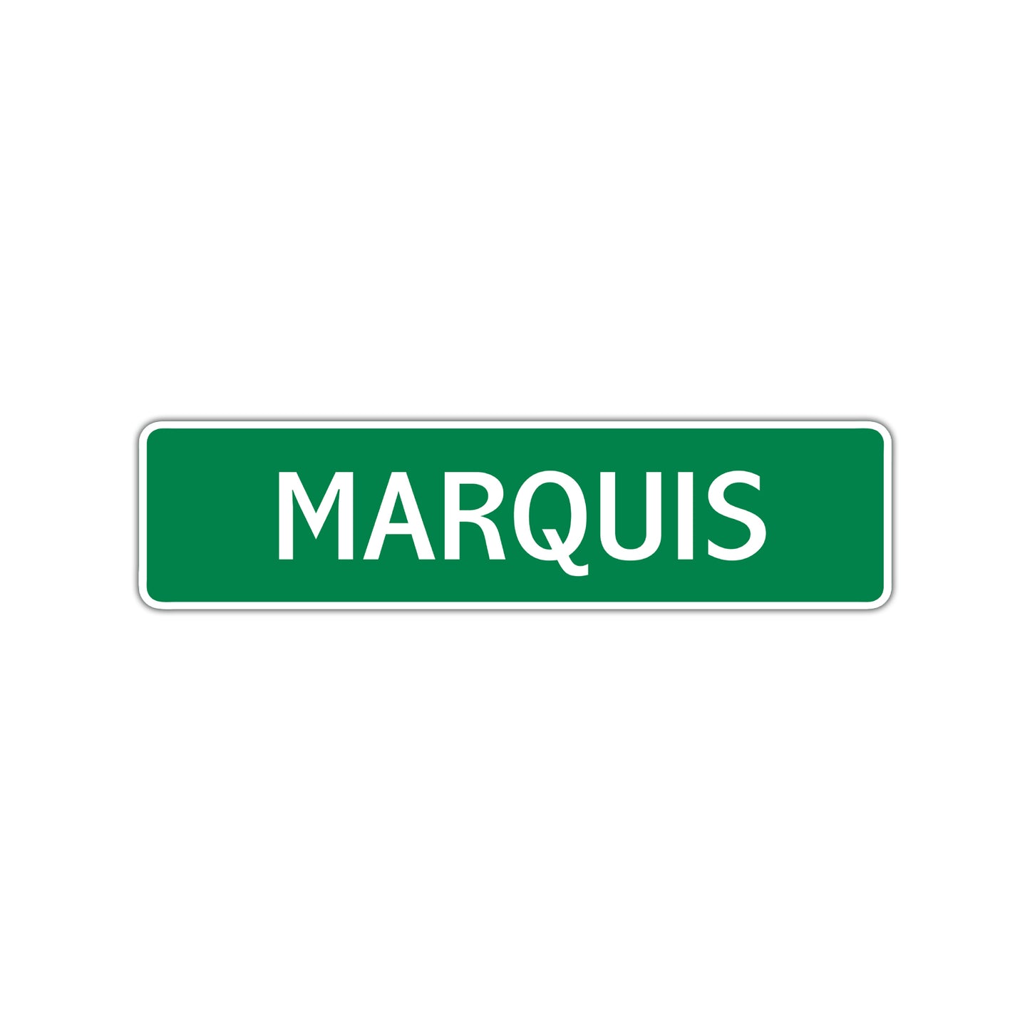 Marquis Street Sign Children Name Room Plate