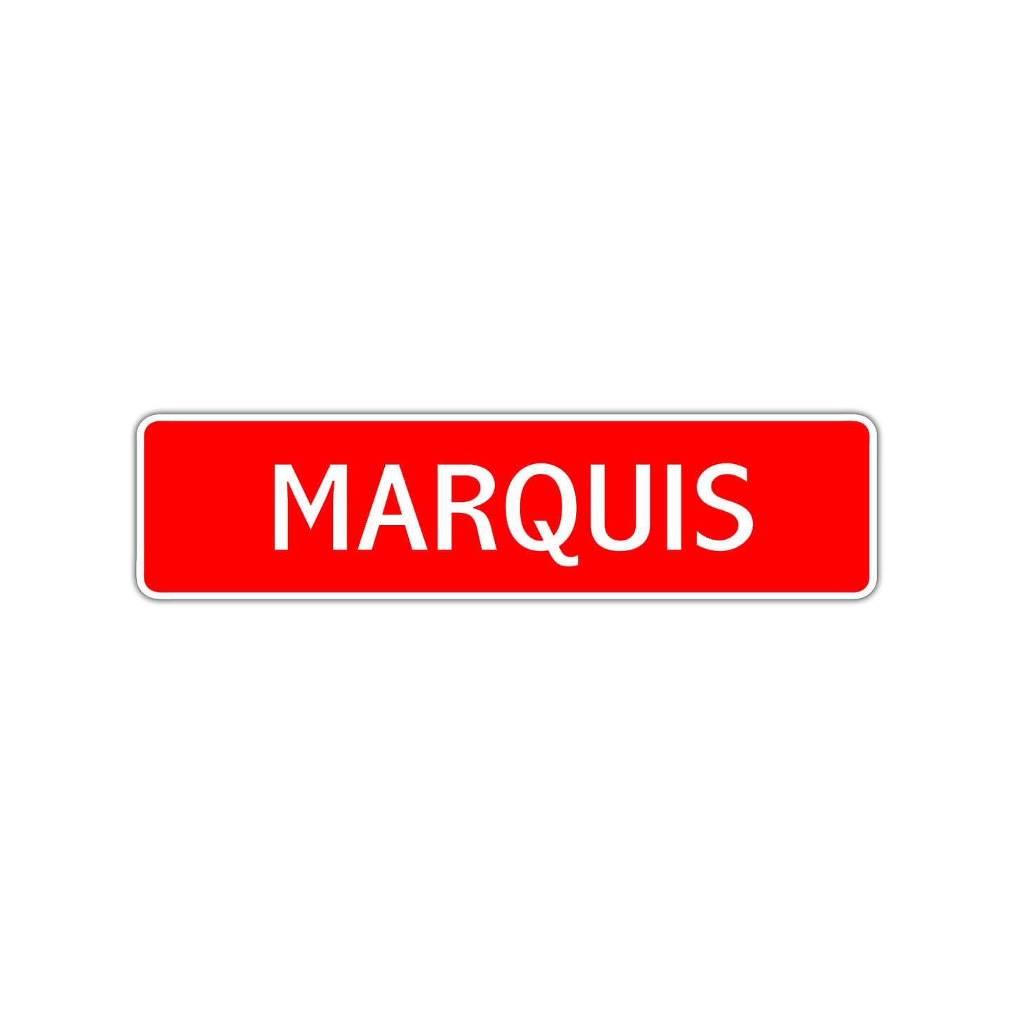 Marquis Street Sign Children Name Room Plate