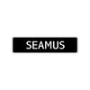 Seamus Street Sign Children Name Room Plate