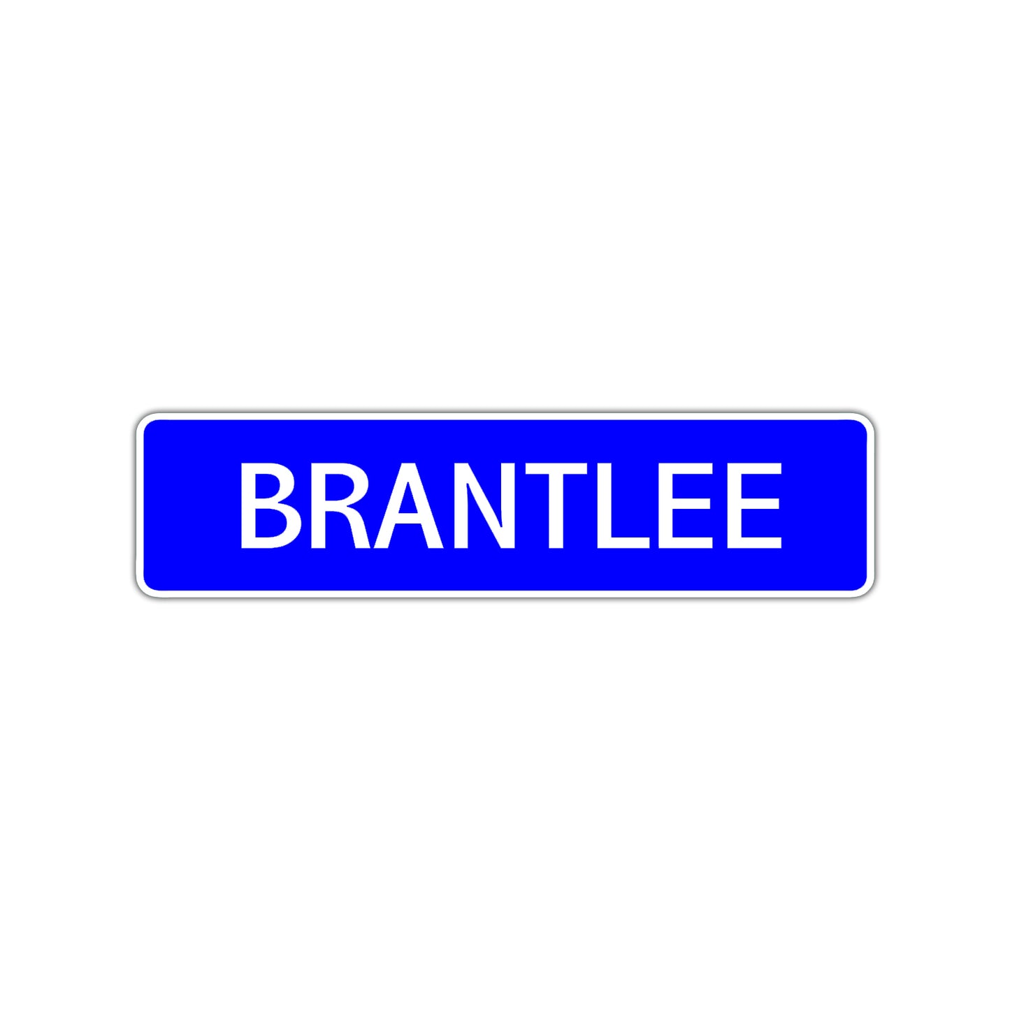 Brantlee Street Sign Children Name Room Plate