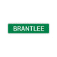 Brantlee Street Sign Children Name Room Plate