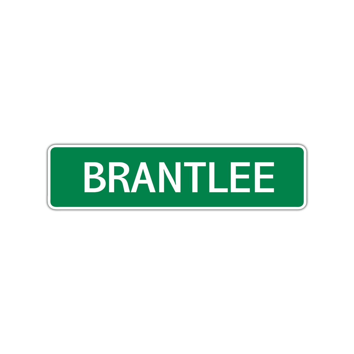 Brantlee Street Sign Children Name Room Plate