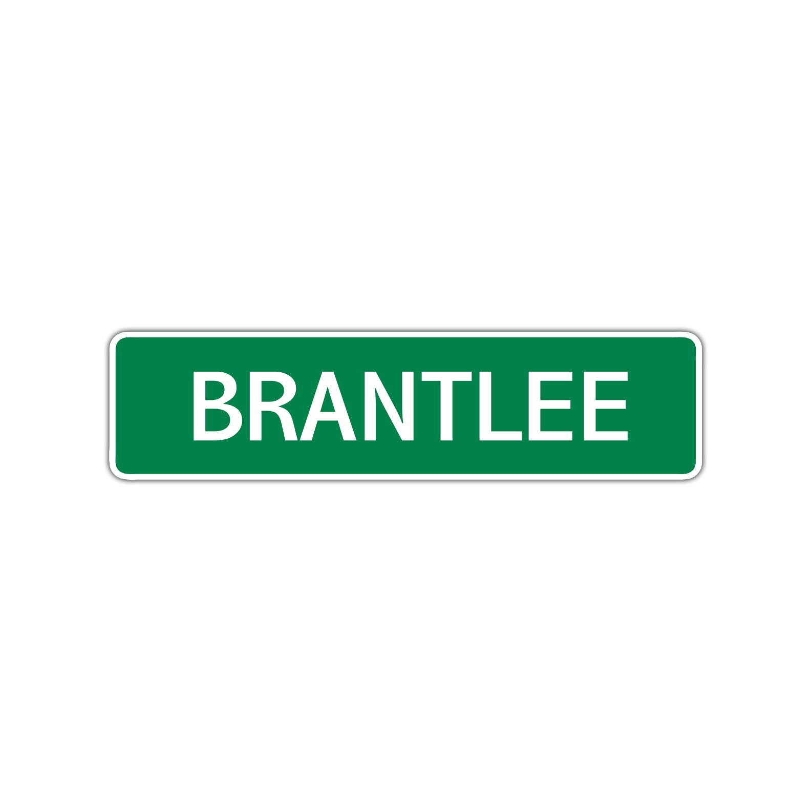 Brantlee Street Sign Children Name Room Plate