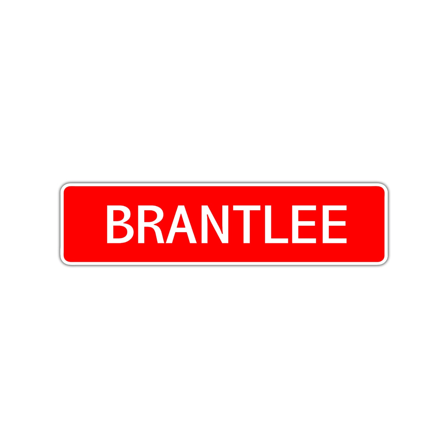 Brantlee Street Sign Children Name Room Plate