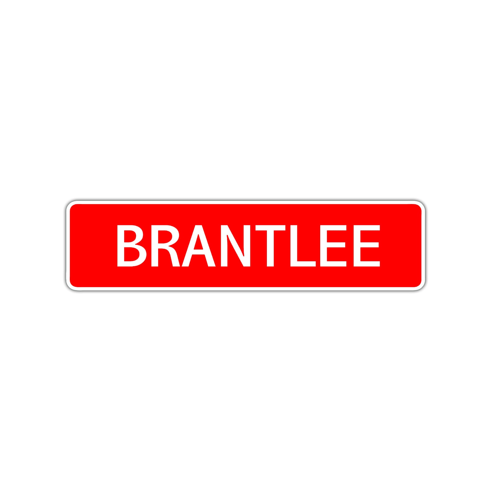 Brantlee Street Sign Children Name Room Plate