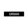 Urijah Street Sign Children Name Room Plate