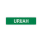 Urijah Street Sign Children Name Room Plate