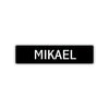 Mikael Street Sign Children Name Room Plate