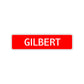 Gilbert Street Sign Children Name Room Plate