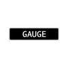Gauge Street Sign Children Name Room Plate