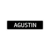Agustin Street Sign Children Name Room Plate