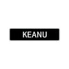 Keanu Street Sign Children Name Room Plate