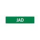 Jad Street Sign Children Name Room Plate