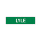 Lyle Street Sign Children Name Room Plate