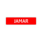 Jamar Street Sign Children Name Room Plate