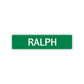 Ralph Street Sign Children Name Room Plate