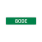 Bode Street Sign Children Name Room Plate