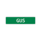 Gus Street Sign Children Name Room Plate